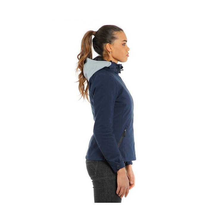 GIACCA MAYFAIR LADY D DRY GLACIER GRAY BLU BLACK | DAINESE