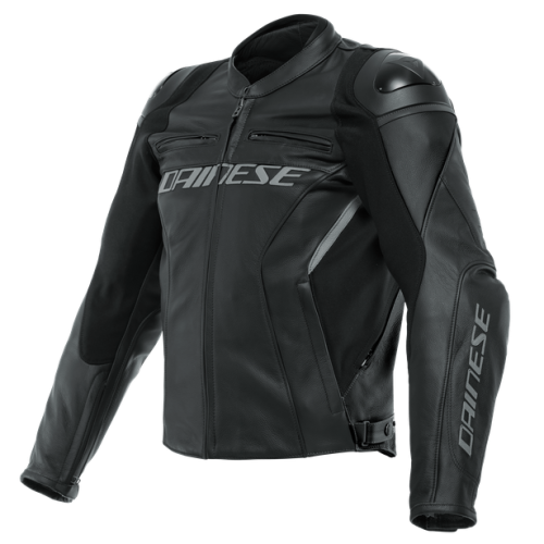 GIACCA RACING 4 PELLE BLACK BLACK | DAINESE