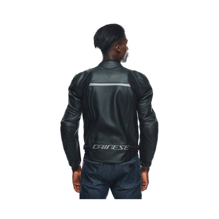 GIACCA RACING 4 PELLE BLACK BLACK | DAINESE