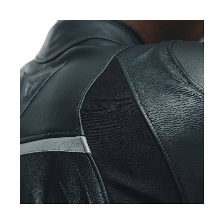 GIACCA RACING 4 PELLE BLACK BLACK | DAINESE