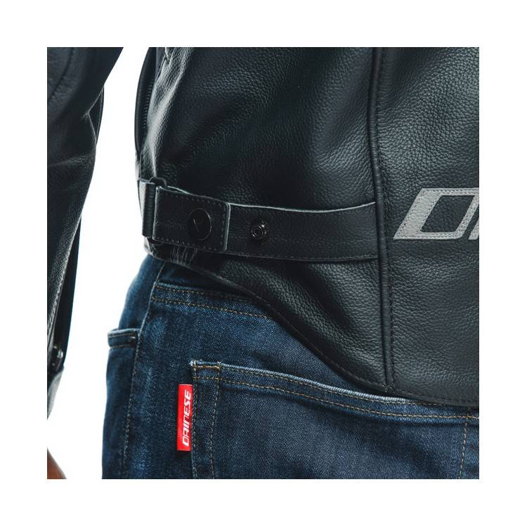 GIACCA RACING 4 PELLE BLACK BLACK | DAINESE