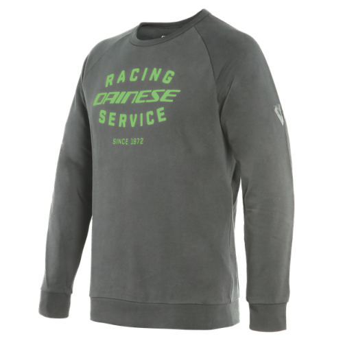 PADDOCK SWEATSHIRT CHARCOAL GRAY GREEN | DAINESE