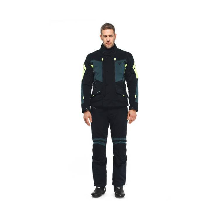 GIACCA CARVE MASTER 3 LADY GORE-TEX BLACK EBONY FLUO YELLOW | DAINESE