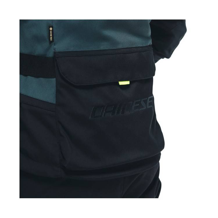 GIACCA CARVE MASTER 3 LADY GORE-TEX BLACK EBONY FLUO YELLOW | DAINESE