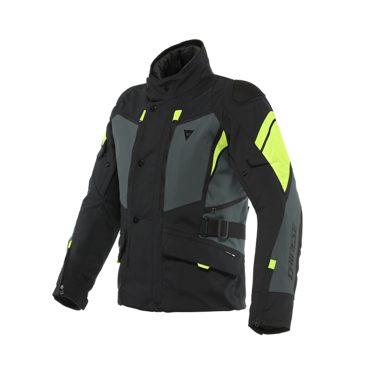 GIACCA CARVE MASTER 3 GORE-TEX BLACK EBONY FLUO YELLOW | DAINESE