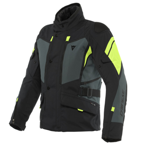 GIACCA CARVE MASTER 3 GORE-TEX BLACK EBONY FLUO YELLOW | DAINESE