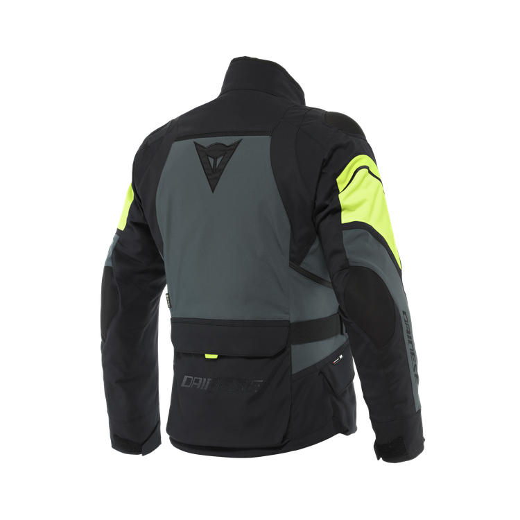 GIACCA CARVE MASTER 3 GORE-TEX BLACK EBONY FLUO YELLOW | DAINESE