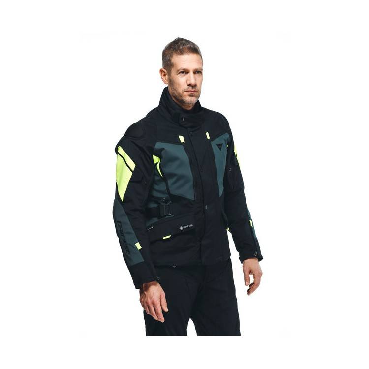 GIACCA CARVE MASTER 3 GORE-TEX BLACK EBONY FLUO YELLOW | DAINESE