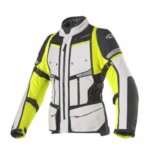 GIACCA GTS-4 WP AIRBAG  GIALLO GRIGIO | CLOVER