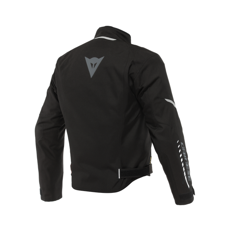 VELOCE D-DRY JACKET BLACK/CHARCOAL-GRAY/WHITE | DAINESE