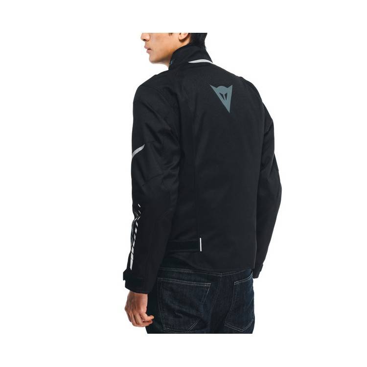 VELOCE D-DRY JACKET BLACK/CHARCOAL-GRAY/WHITE | DAINESE