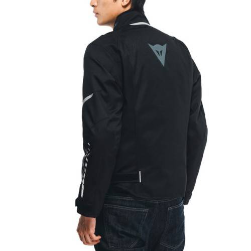 VELOCE D-DRY JACKET BLACK/CHARCOAL-GRAY/WHITE | DAINESE