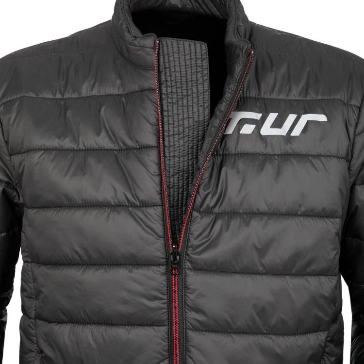 GIACCA J-ZERO GRIGIO SCURO ROSSO | T.UR