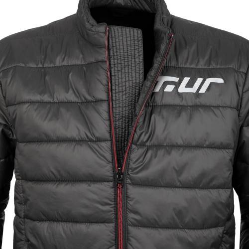 GIACCA J-ZERO GRIGIO SCURO ROSSO | T.UR