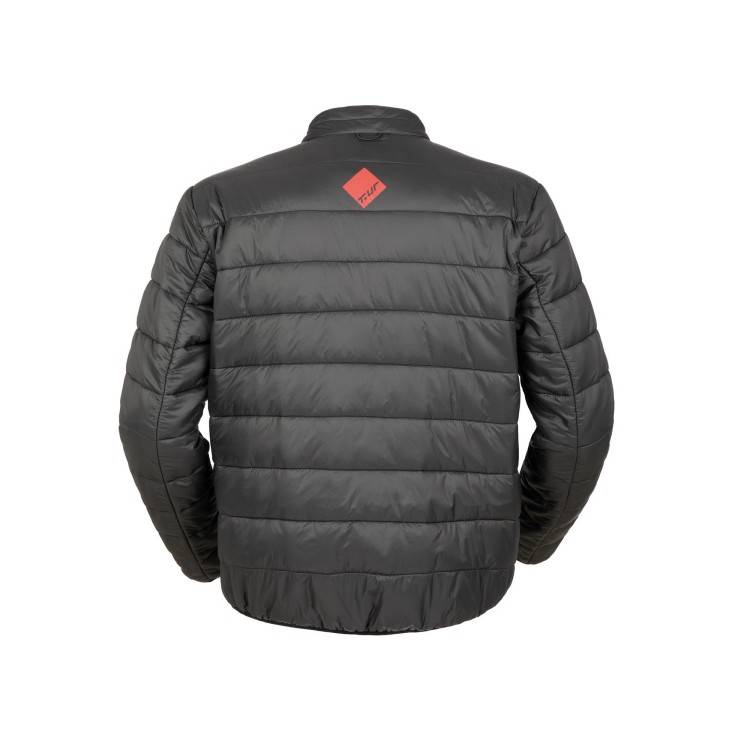 GIACCA J-ZERO GRIGIO SCURO ROSSO | T.UR