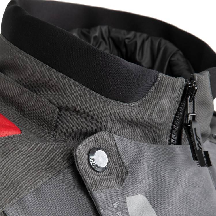 GIACCA J-ZERO GRIGIO SCURO ROSSO | T.UR
