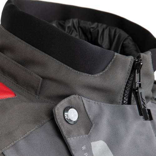 GIACCA J-ZERO GRIGIO SCURO ROSSO | T.UR