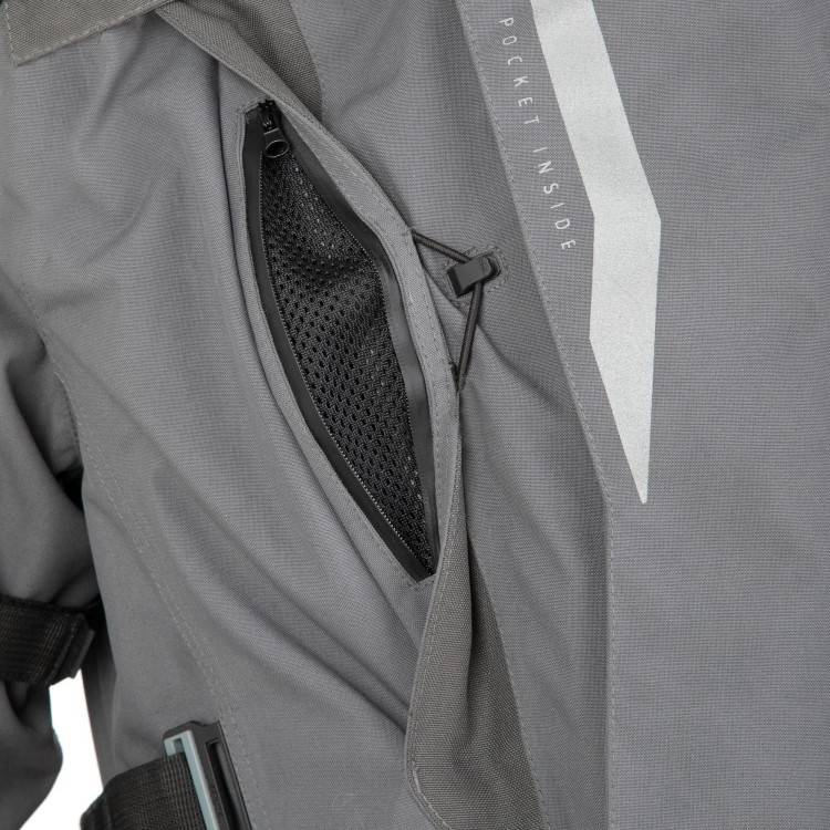 GIACCA J-ZERO GRIGIO SCURO ROSSO | T.UR