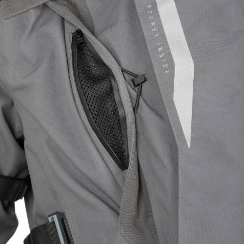 GIACCA J-ZERO GRIGIO SCURO ROSSO | T.UR