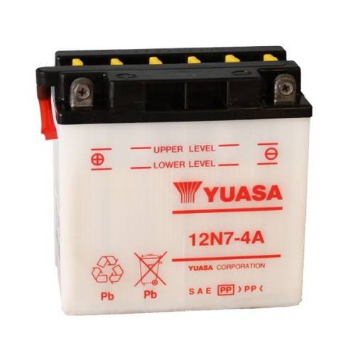 0650733 BATTERIA YUASA 12N7-4A 12V-7AH | SGR
