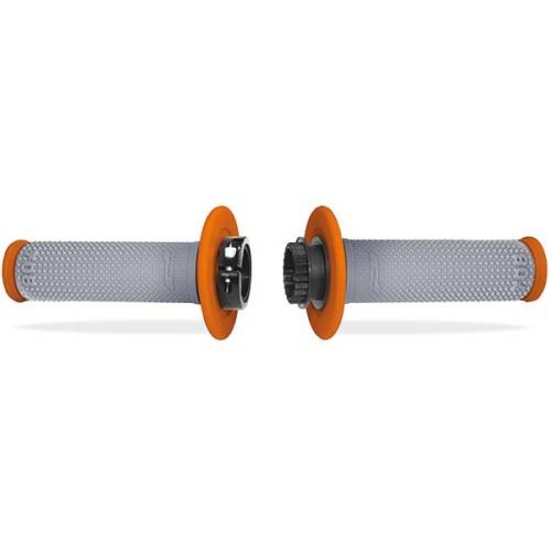 431182 MANOPOLE CROSS PROGRIP 708 ARANCIONE-GRIGIO CON SISTEMA LOCK-ON | SGR