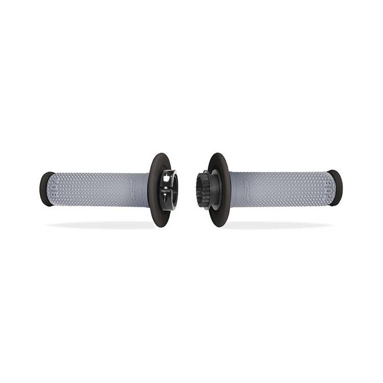 431185 MANOPOLE CROSS PROGRIP 708 NERO-GRIGIO CON SISTEMA LOCK-ON | SGR