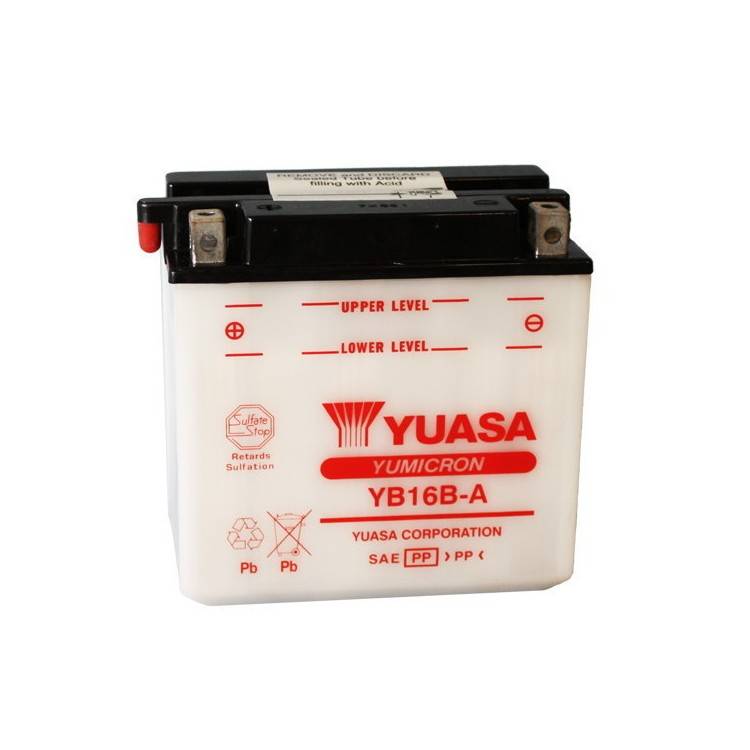 0651637 BATTERIA YUASA YB16B-A 12V-16AH | SGR
