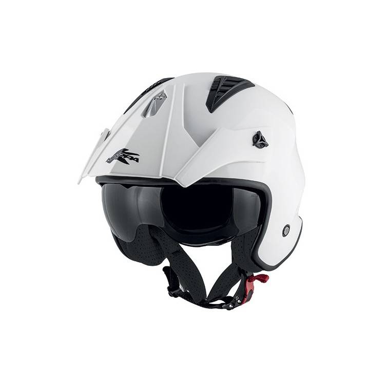 CASCO JET KV45 TRIAL BIANCO LUCIDO| KAPPA