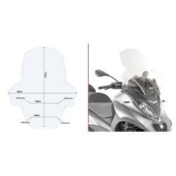 SPOILER PIAGGIO MP3 350/500 GIVI | D5613ST