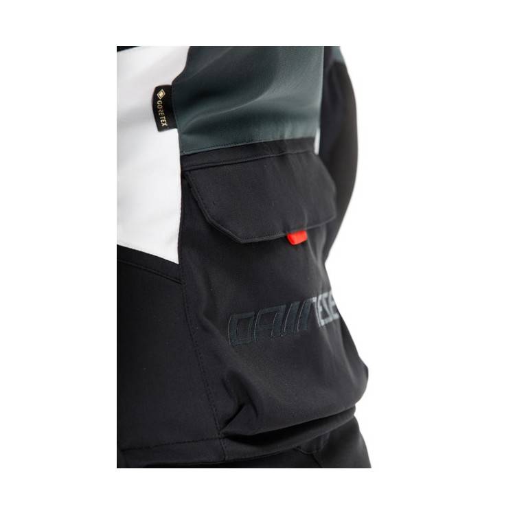 GIACCA CARVE MASTER 3 LADY GORE-TEX BLACK EBONY LAVA-RED | DAINESE