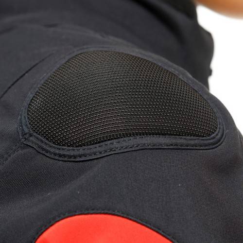 GIACCA CARVE MASTER 3 LADY GORE-TEX BLACK EBONY LAVA-RED | DAINESE