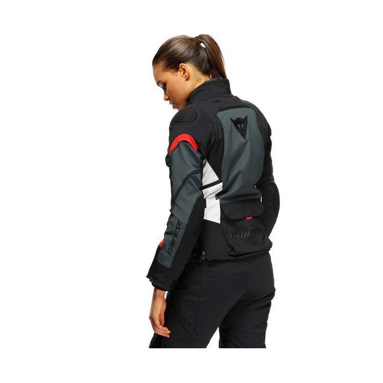 GIACCA CARVE MASTER 3 LADY GORE-TEX BLACK EBONY LAVA-RED | DAINESE