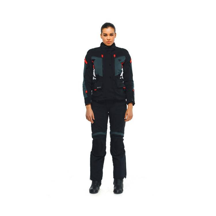 GIACCA CARVE MASTER 3 LADY GORE-TEX BLACK EBONY LAVA-RED | DAINESE
