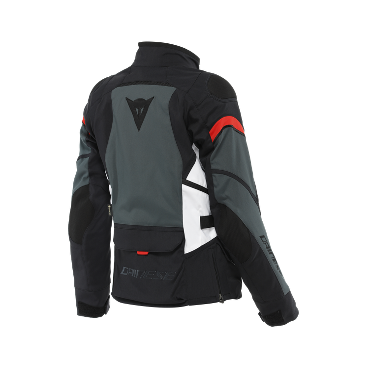 GIACCA CARVE MASTER 3 LADY GORE-TEX BLACK EBONY LAVA-RED | DAINESE
