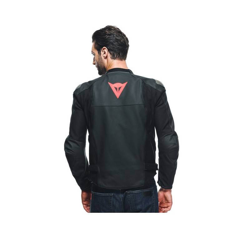 GIACCA PELLE SPORTIVA BLACK-MATT BLACK-MATT BLACK-MATT | DAINESE