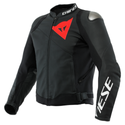 GIACCA PELLE SPORTIVA BLACK-MATT BLACK-MATT BLACK-MATT | DAINESE