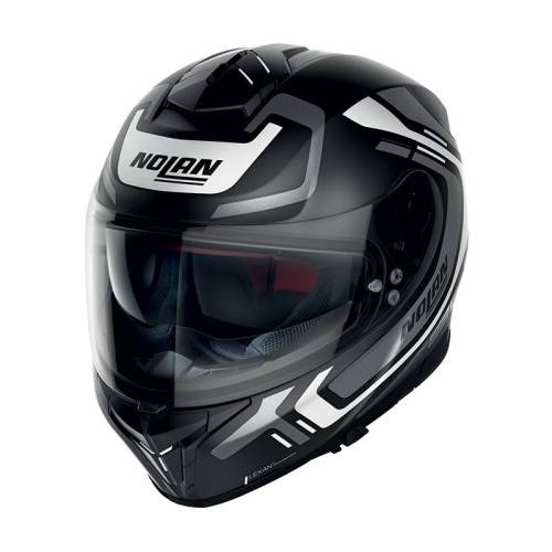 CASCO INTEGRALE N80-8 ALLY N-COM 038 FLAT BLACK | NOLAN