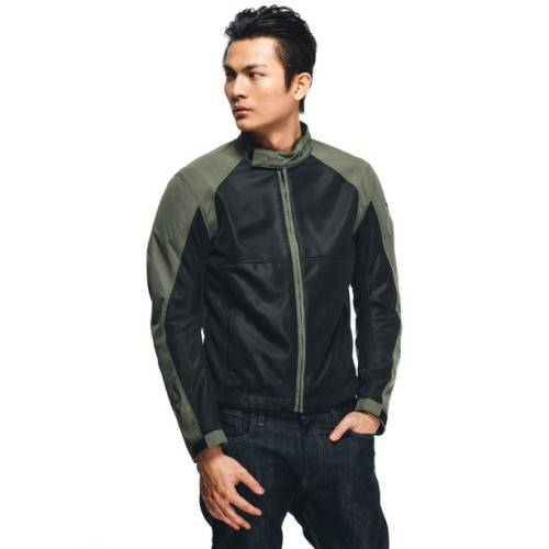 GIACCA TESSUTO SEVILLA AIR TEX JACKET BLACK GRAPE-LEAF | DAINESE
