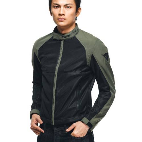 GIACCA TESSUTO SEVILLA AIR TEX JACKET BLACK GRAPE-LEAF | DAINESE