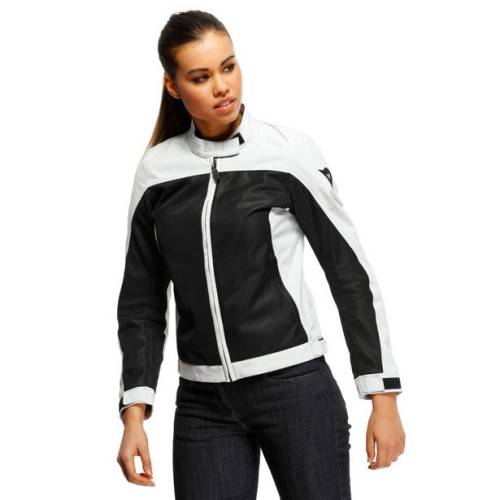 GIACCA TESSUTO SEVILLA AIR LADY TEX JACKET BLACK GLACIER-GRAY | DAINESE