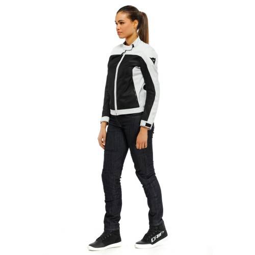 GIACCA TESSUTO SEVILLA AIR LADY TEX JACKET BLACK GLACIER-GRAY | DAINESE