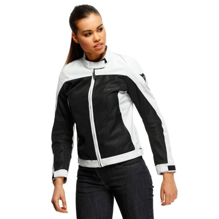 GIACCA TESSUTO SEVILLA AIR LADY TEX JACKET BLACK GLACIER-GRAY | DAINESE