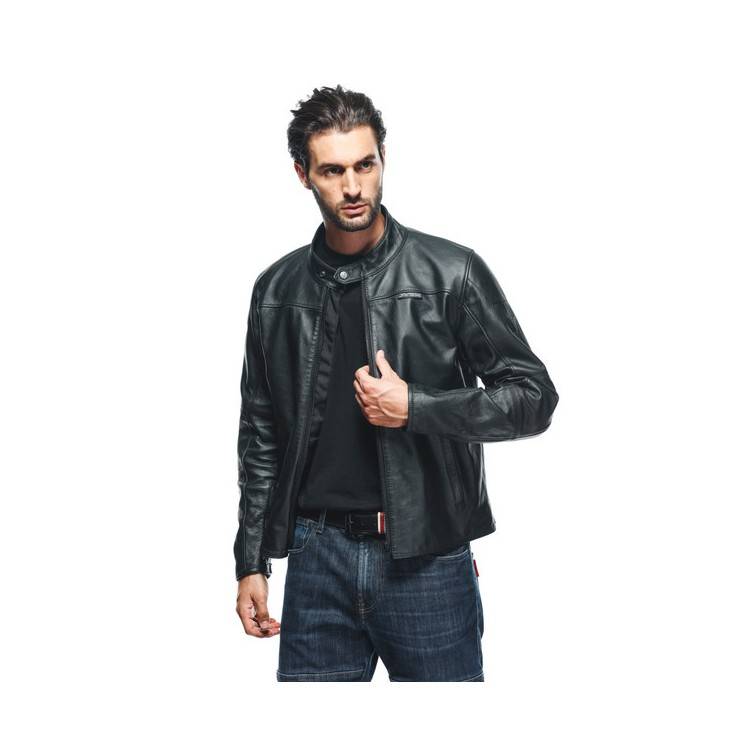 GIACCA IN PELLE MIKE 3 LEATHER JACKET BLACK | DAINESE
