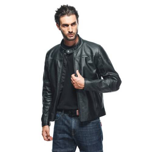 GIACCA IN PELLE MIKE 3 LEATHER JACKET BLACK | DAINESE