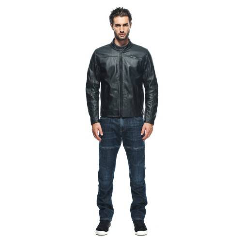 GIACCA IN PELLE MIKE 3 LEATHER JACKET BLACK | DAINESE