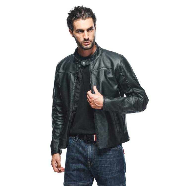 GIACCA IN PELLE MIKE 3 LEATHER JACKET BLACK | DAINESE