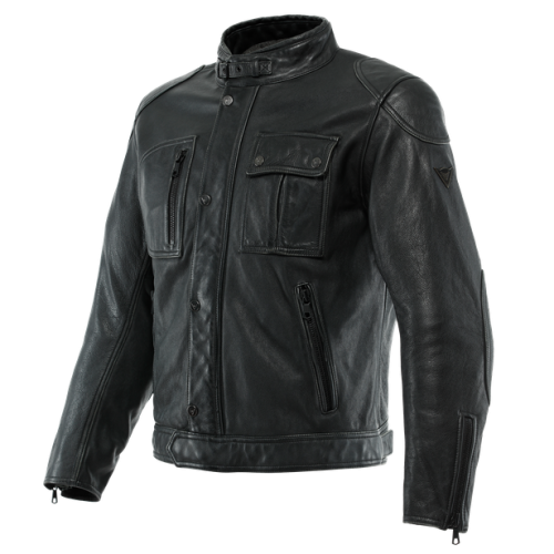 GIACCA IN PELLE ATLAS LEATHER JACKET BLACK | DAINESE