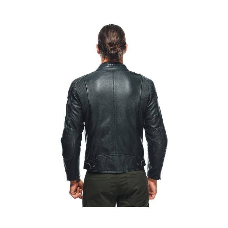 GIACCA IN PELLE ATLAS LEATHER JACKET BLACK | DAINESE