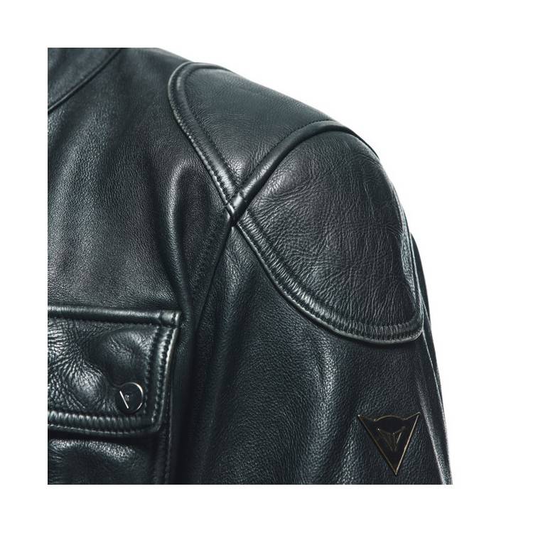 GIACCA IN PELLE ATLAS LEATHER JACKET BLACK | DAINESE