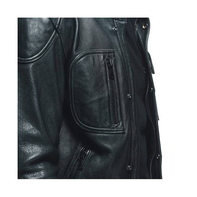 GIACCA IN PELLE ATLAS LEATHER JACKET BLACK | DAINESE